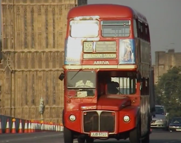Old Routemaster bus London